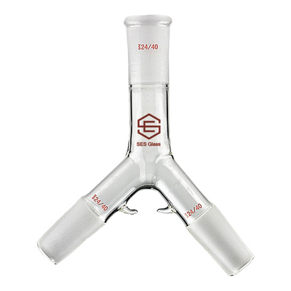 24/40 Inverted Y-Shaped 3-Way Adapter