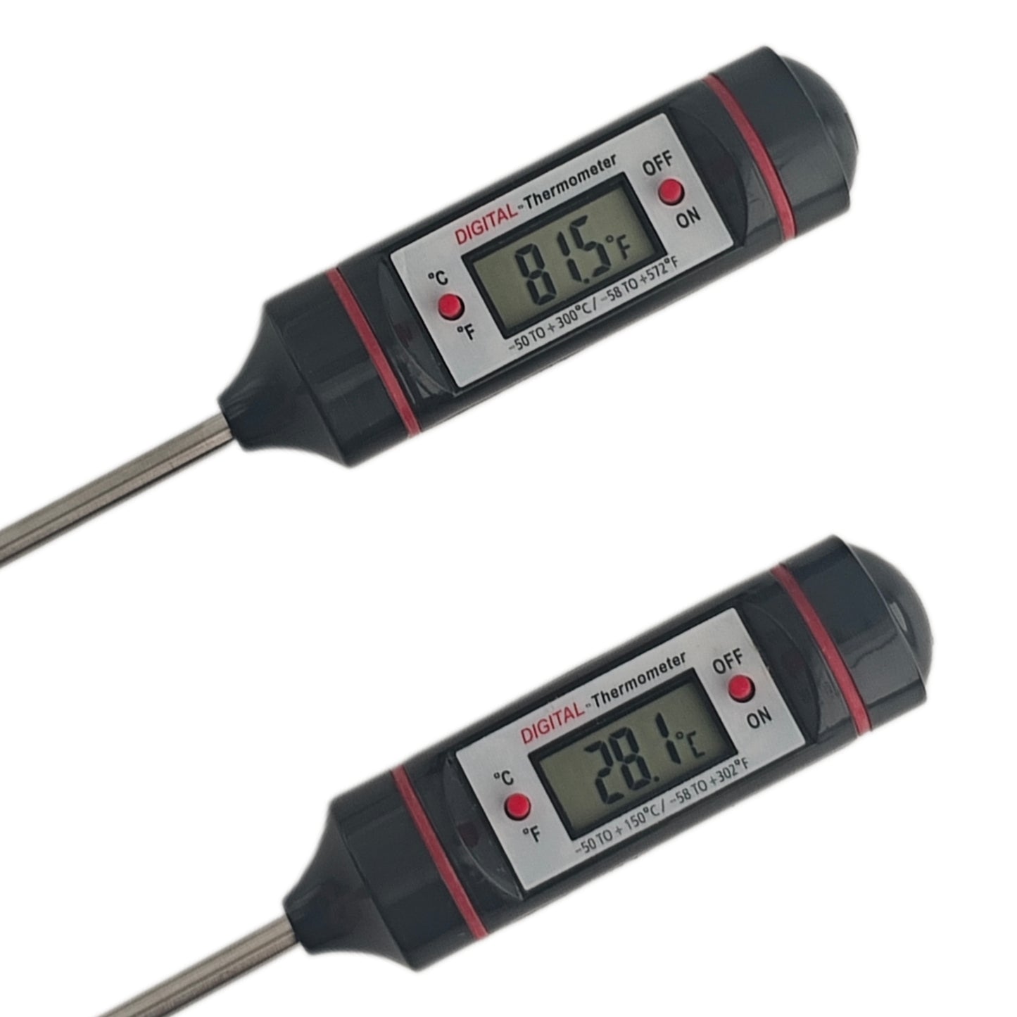 Digital Thermometer with Stainless Steel Probe
