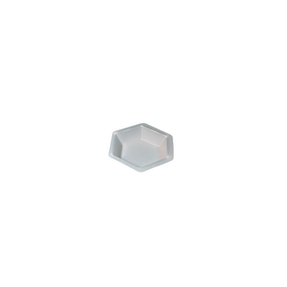 Hexagonal Polystyrene Weighing Boats