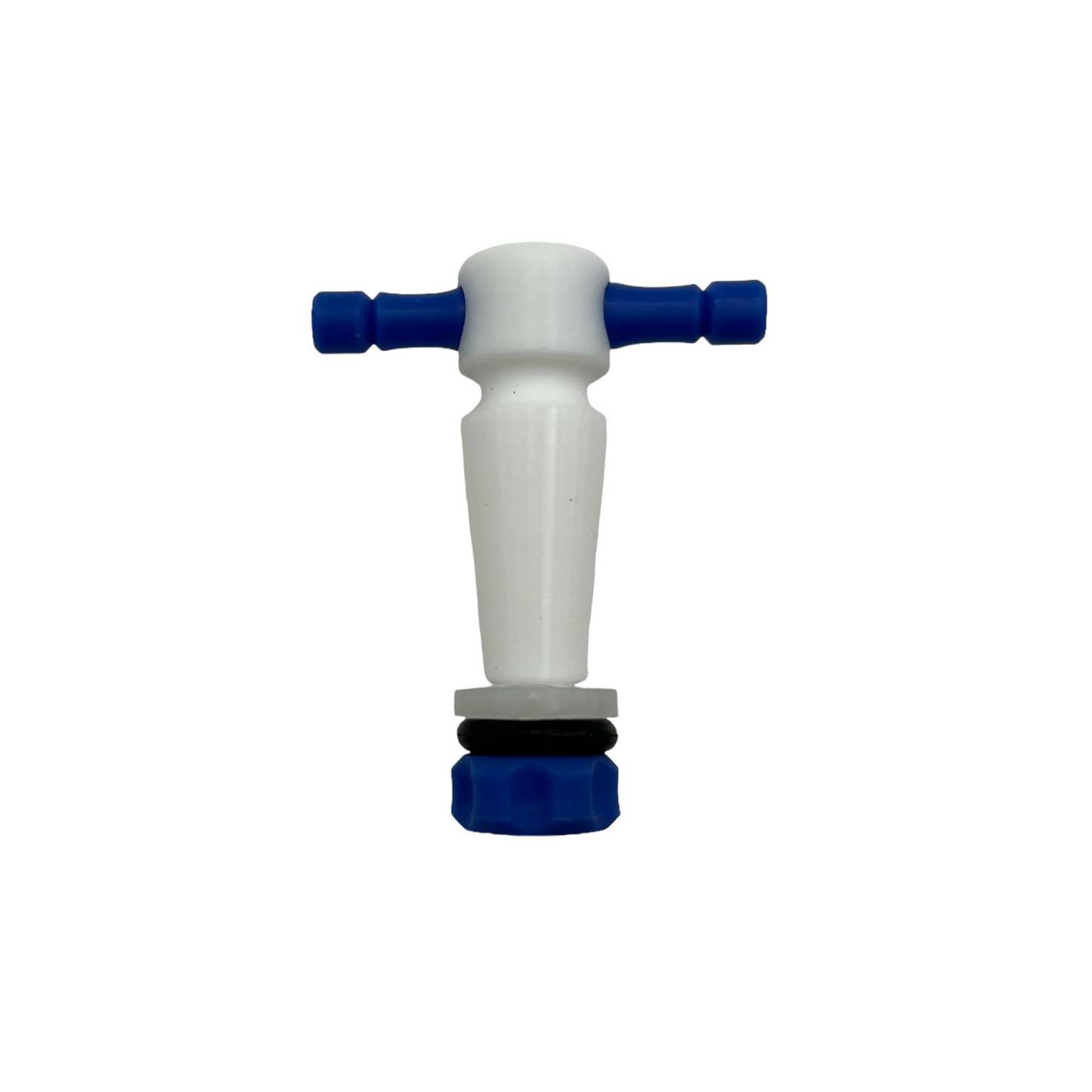 Straight Bore PTFE Stopcock Blue