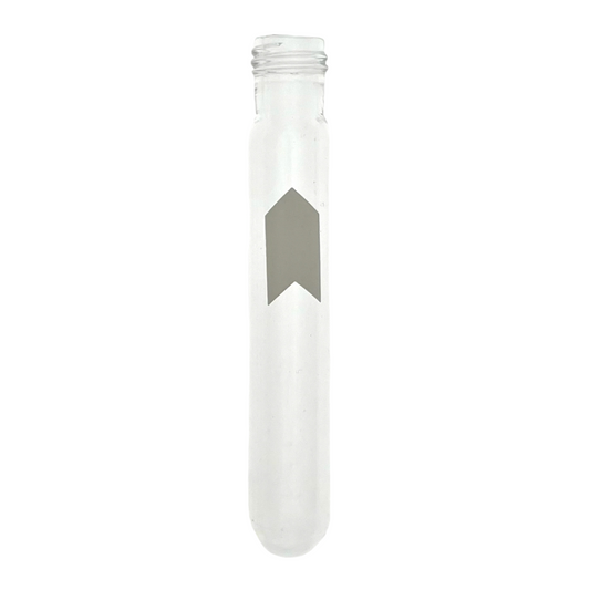 Disposable Threaded Glass Culture Tubes with Marking Spot