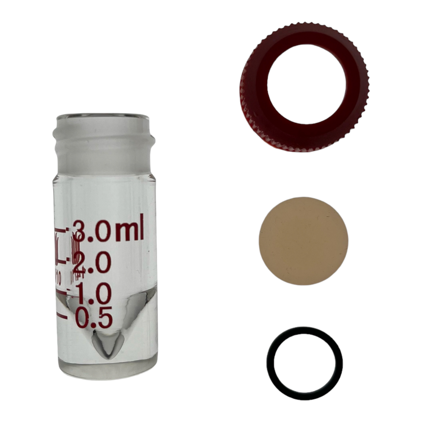 Synthware™ Conical Reaction Vial, Microscale, 14/10, Threaded